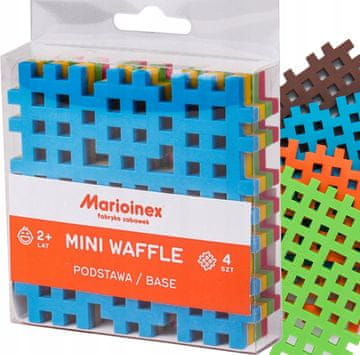 MARIOINEX Mini stojala za vaflje, barve: rjava, modra, zelena, oranžna