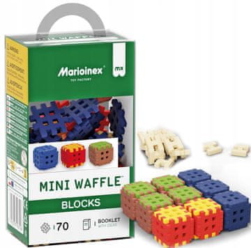 MARIOINEX Marioinex mini vaflji, 70 kosov. Mehki, tihi, prožni. Novo!