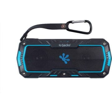 PowerPlus Gecko Sound pravokotni 10W kompaktni Bluetooth zvočnik vodoodporen