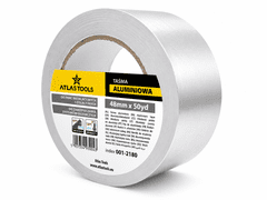 Atlas Atlas Tools aluminijast HVAC trak za prezračevanje, klimatizacijo in ogrevanje 48 mm/50 yardov
