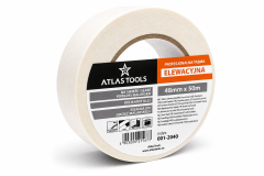 Atlas Atlasov fasadni trak, bel, vodoodporen, občutljiv, UV odporen, 30 dni, 48 mm/50 m