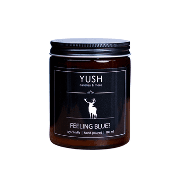 shumee Se počutite slabo? - dišeča sveča z vonjem hruške, bergamotke in frezije - yush - 180 ml