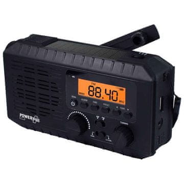 PowerPlus AM/FM radio Solarni dinamo POWERplus Ox Svetilka Powerbank Za nujne primere