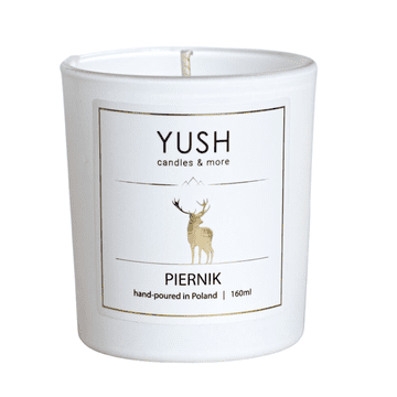shumee Medenjaki - kraljevska božična sojina sveča - 160 ml - yush