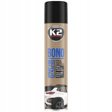 shumee K2 bono 300 ml za čiščenje plastike, obnovo, sijaj, zaščito, premazovanje