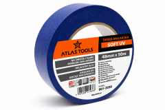 Atlas Atlas tools PRO moder slikarski trak, mehak, občutljiv UV, 14 dni, 48 mm/50 m