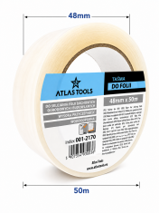 Atlas Atlas tools prozoren pakirni trak ZA folijo, karton, dokumente 48mm/50m