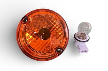 Aspöck Zadnji smernik 95 mm oranžen 2-pinski za avtodom prikolico