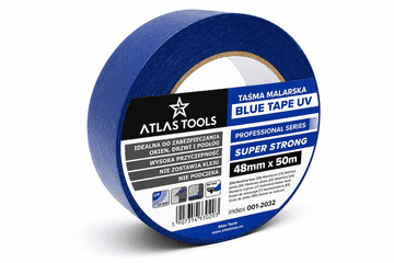 Atlas Atlas tools PRO moder maskirni trak, super močan UV, 14 dni, 38 mm/50 m