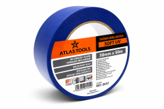 Atlas Atlas tools PRO moder slikarski trak, mehak, občutljiv UV, 14 dni, 38 mm/50 m