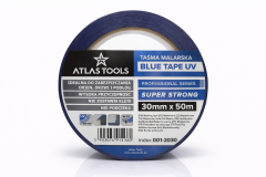 Atlas Atlas tools PRO moder maskirni trak, super močan UV, 14 dni, 30 mm/50 m