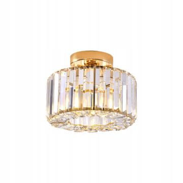 shumee Stropna svetilka vetro zlata plafond Light Prestige LP-2910/1C GD E27 steklo