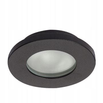 shumee Vgradna stropna svetilka Lagos črne barve Light Prestige LP-440/1RS GU10 IP65