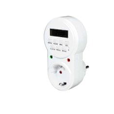 Ecosavers Digitalni časovnik za vtičnice EcoSavers tipa F