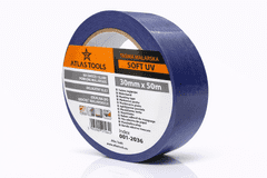Atlas Atlas tools PRO moder slikarski trak, mehak, občutljiv UV, 14 dni 30 mm/50 m