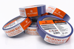 Atlas Atlas tools PRO moder slikarski trak, mehak, občutljiv UV, 14 dni 30 mm/50 m