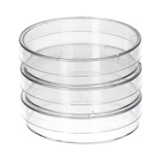 shumee Petrijevke, plastične, PS, 55 x 14 mm, prezračevane, 15 kosov, sterilne - biospace