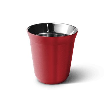 shumee 80 ml rdeč kovinski vrček