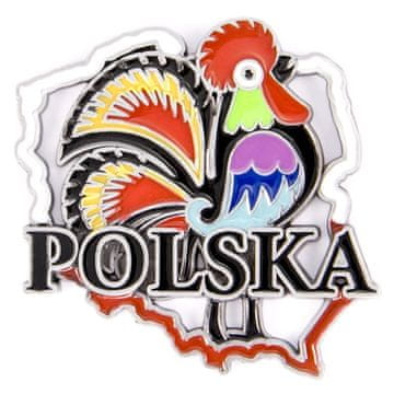 shumee Kontura magneta za hladilnik, poljski ljudski petelin