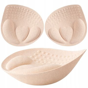 shumee Vložki za modrček push-up, bikini kopalke, povečanje modrčka
