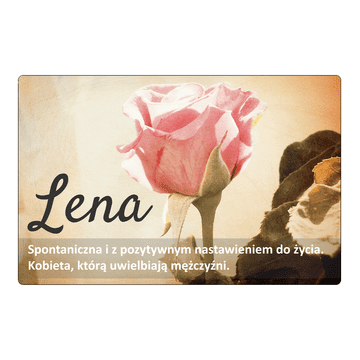 shumee Magnet za hladilnik z imenom Lena