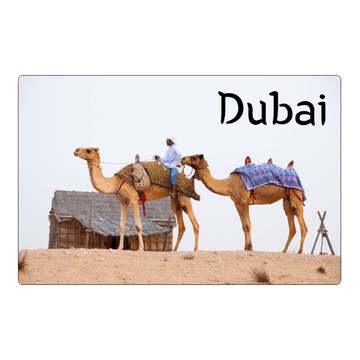 shumee Magnet za hladilnik z motivom kamele v Dubaju