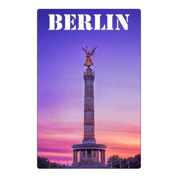 shumee Magnet za hladilnik z berlinskim stebrom zmage