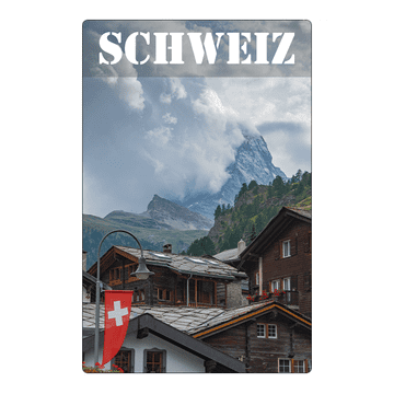 shumee Magnet za hladilnik Zermatt Švica