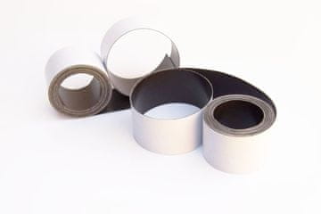 shumee Magnetni trak 0,4 mm x 15 mm 1 m z lepilom