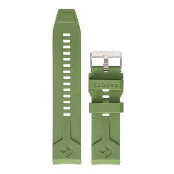 Garett Garett univerzalni silikonski pašček zelene barve 22 mm V