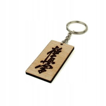shumee Kyokushin kai obesek za ključe 2,5x5 cm lesen