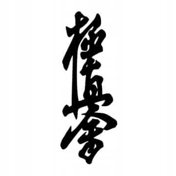 shumee Nalepka za avto Kyokushin kai 15x5
