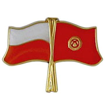 shumee Zastavica Poljske in Kirgizije