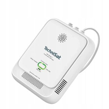 Technisat TechniSat Gas Sensor 1 metan 230V EN50194 senzor zemeljskega plina, 85dB alarm
