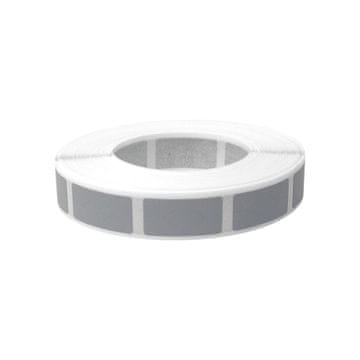 shumee Pravokotne nalepke za praskanje 10x20 mm sive x 1000