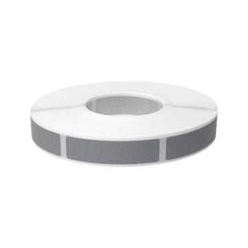 shumee Nalepke za praskanje, pravokotne, 10x40mm sive, 1000 kosov