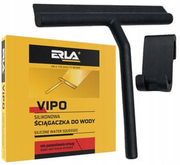 Erla Erla Vipo silikonska strgalo za tuš z ročajem