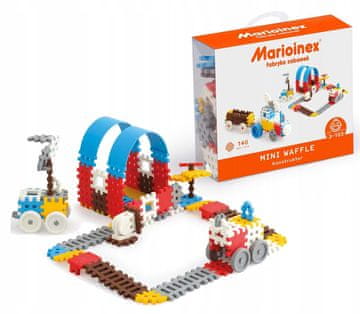 MARIOINEX Konstruktor Marioinex kocke Vaflji Min 140 fantov