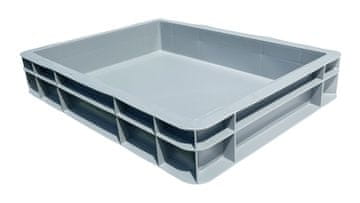 shumee Skladiščni zabojnik 400x300x70 siv