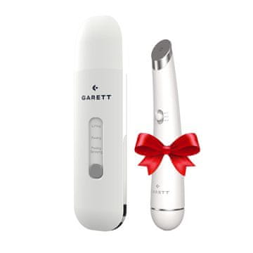 Garett Garett Beauty Breeze piling bel + Garett Beauty Glow komplet belih senčil za oči