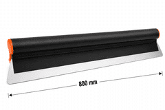 Atlas Atlas Tools nož za omet 80 cm 800 mm Atlas Tools profesionalno rezilo črno eloksirano kiti gradbena kosa