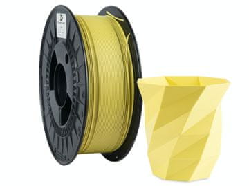 shumee 3DPower PLA mat filament 1,75 mm rumene barve 1 kg