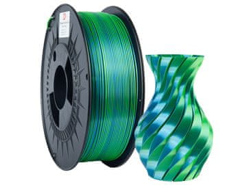 shumee Filament 3DPower PLA svileni dvojni 1,75 mm modro/zelen 1 kg