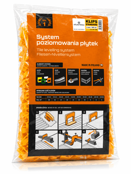 Atlas Atlas Tools sponke za montažo sistema za niveliranje ploščic 2 mm 400 kosov
