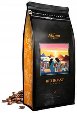 shumee Kavna zrna 1kg RIO pražena 100% Arabica Fresh za kavni aparat SkimaCoffee + gratis