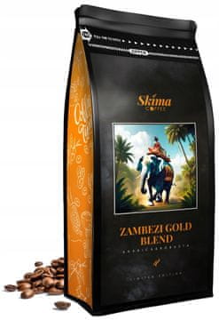 shumee 1 kg kavnih zrn Zambezi Gold Blend (omejena izdaja) za espresso aparat + gratis