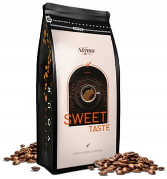 shumee Kavna zrna 1 kg sladkega okusa 100% arabica Sveže pražena za kavni aparat SkimaCoffee + brezplačno darilo