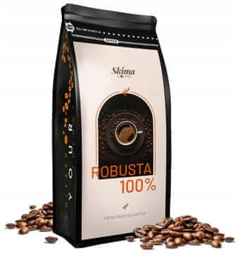 shumee Kavna zrna 1 kg robusta 100% sveže pražena za espresso aparat + gratis