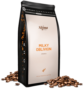 shumee Kavna zrna 1 kg Milky Oblivion 100% Arabica Sveže pražena + gratis