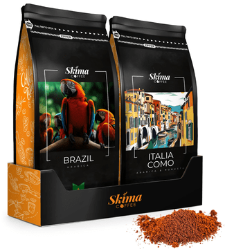shumee Mleta kava 500 g x2 Brazilija/Italija kot SkimaCoffee Fresh 1 kg + brezplačno
